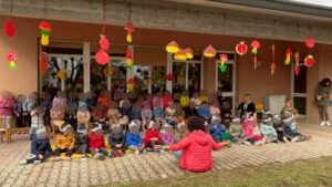 Festa della castagnata alla scuola dell'infanzia Arcobaleno