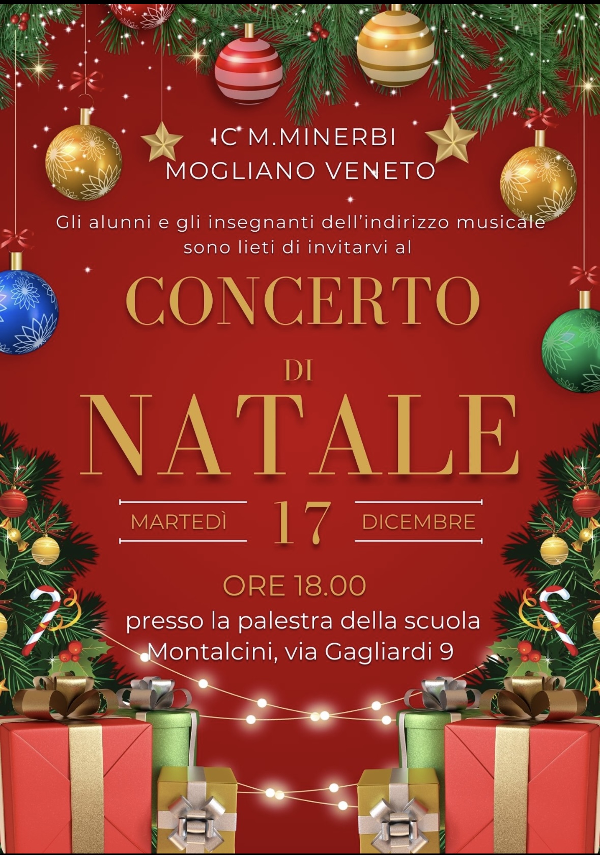 Immagine articolo:Concerto di Natale !7 Dicembre 2024